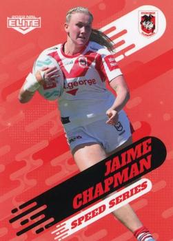 2022 NRL Elite - Speed Series #SS 42 Jaime Chapman Front